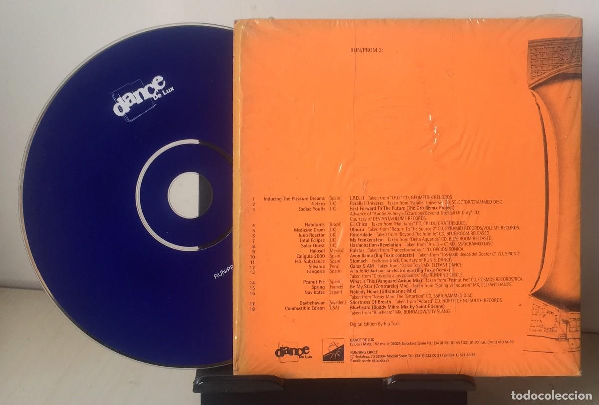 CDs de m&uacute;sica: CD DANCE DE LUX 1 (1996) - RUN & DANCE VOL. 1 - Foto 2