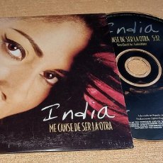 CDs de Música: INDIA ME CANSE DE SER LA OTRA CD SINGLE PROMO CARTON DEL AÑO 1997 ESPAÑA 1 TEMA
