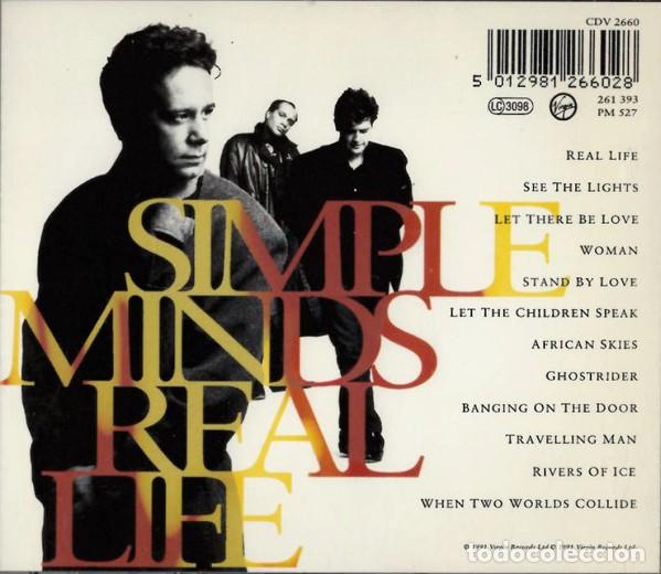 CDs de m&uacute;sica: Simple Minds - Real Life - Foto 2