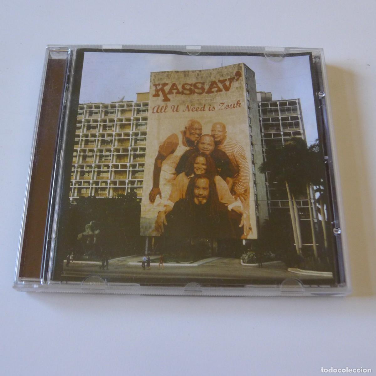 CDs de m&uacute;sica: KASSAV : ALL U NEED IS ZOUK CD - Foto 1
