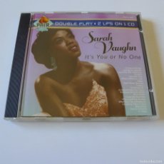 CDs de Música: SARAH VAUGHN : IT'S YOU OR NO ONE CD