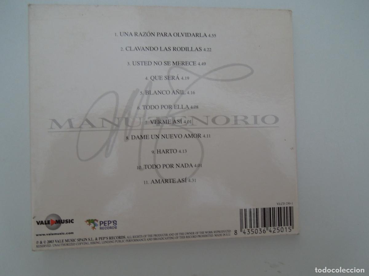 CDs de m&uacute;sica: MANU TENORIO - BLANCO A&Ntilde;IL - CD - Foto 4