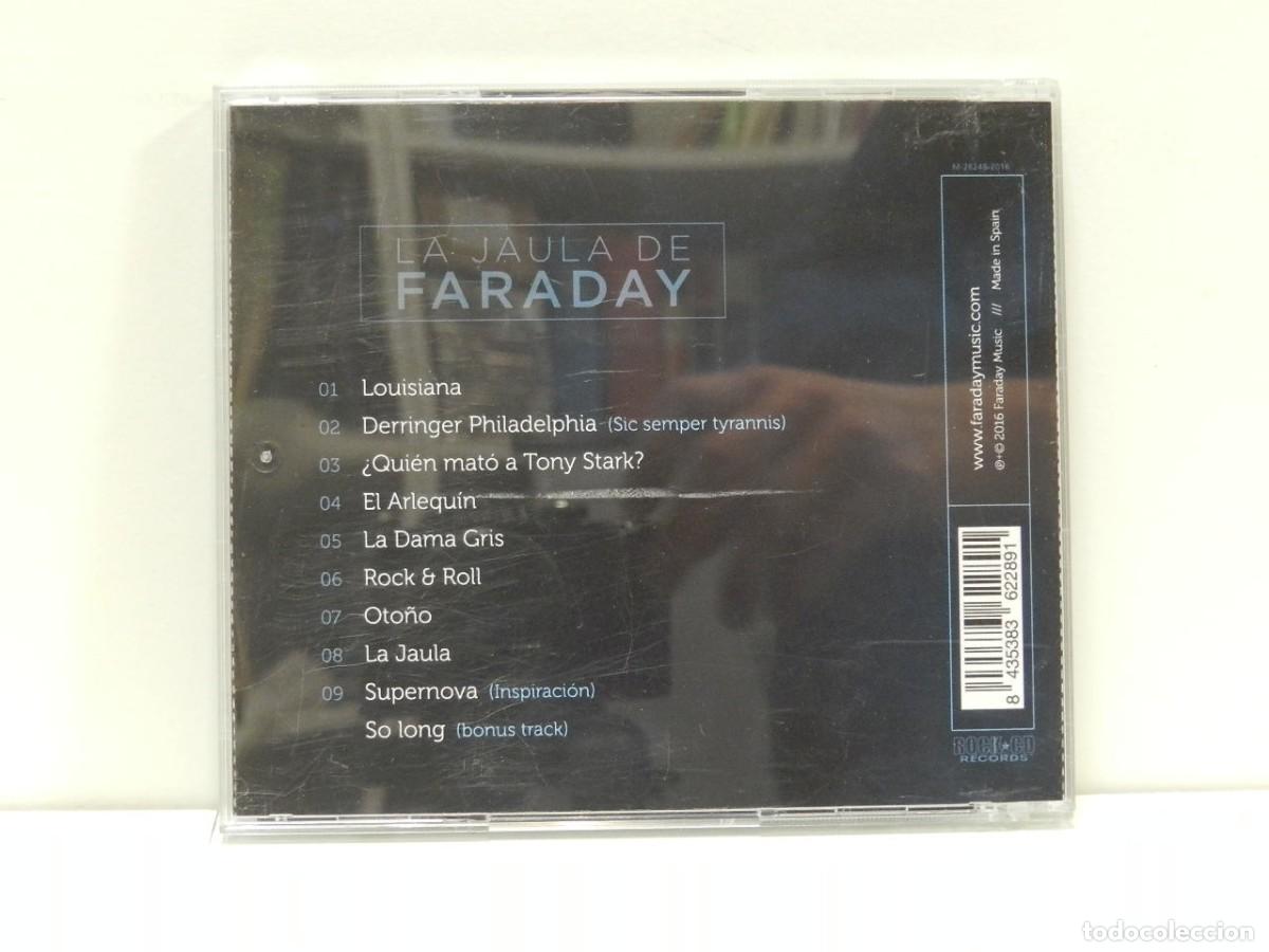 CDs de m&uacute;sica: DISCO CD. Faraday &ndash; La Jaula de Faraday. COMPACT DISC. - Foto 2