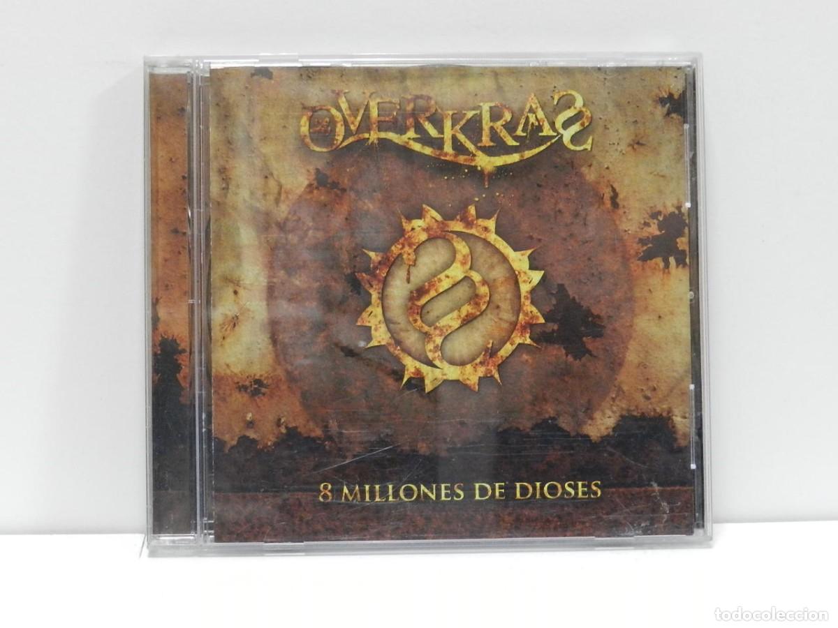 CDs de m&uacute;sica: DISCO CD. Overkrass &ndash; 8 Millones De Dioses. COMPACT DISC. - Foto 1