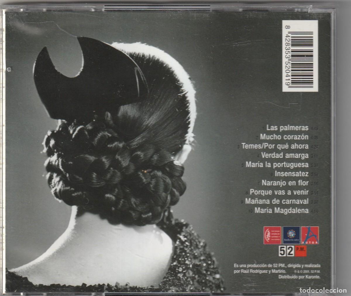 CDs de m&uacute;sica: MARTIRIO - MUCHO CORAZON (CD 52PM 2001) - Foto 2