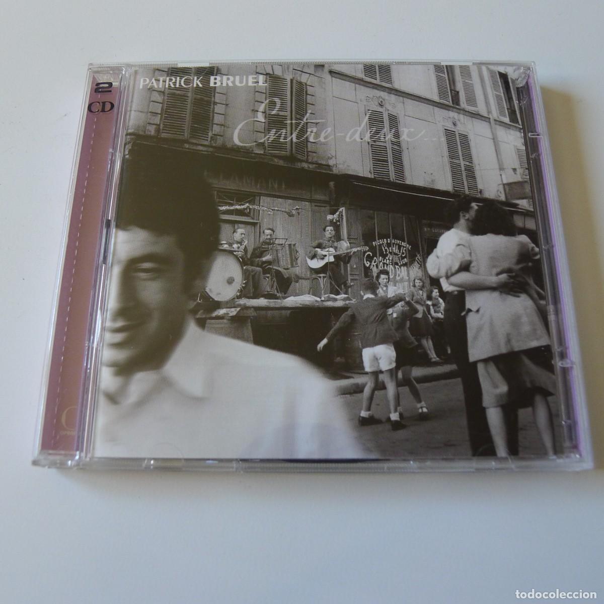 CDs de m&uacute;sica: PATRICK BRUEL - ENTRE DEUX - 2 CD - 2002 - 24 TRACKS - Foto 1