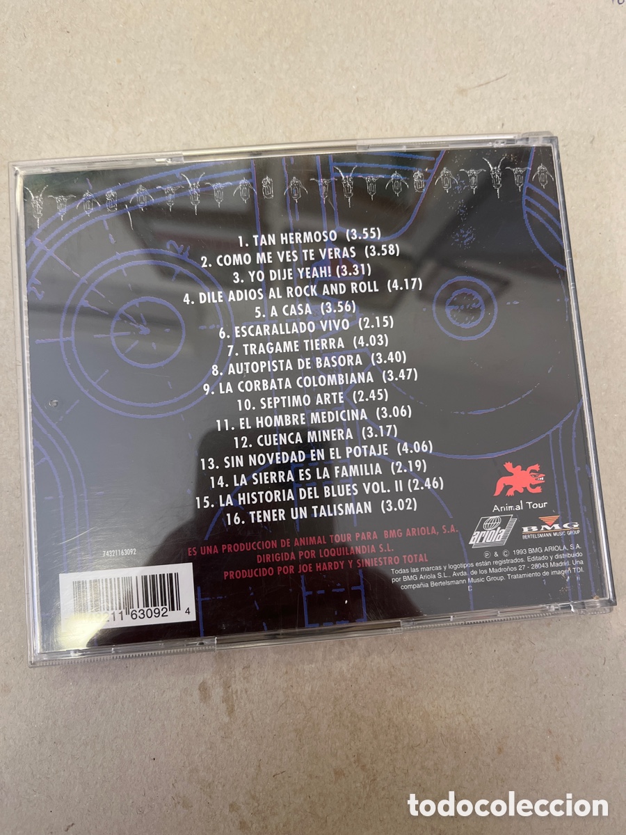 CDs de m&uacute;sica: SINIESTRO TOTAL - MADE IN JAPAN - CD 1993 - Foto 2