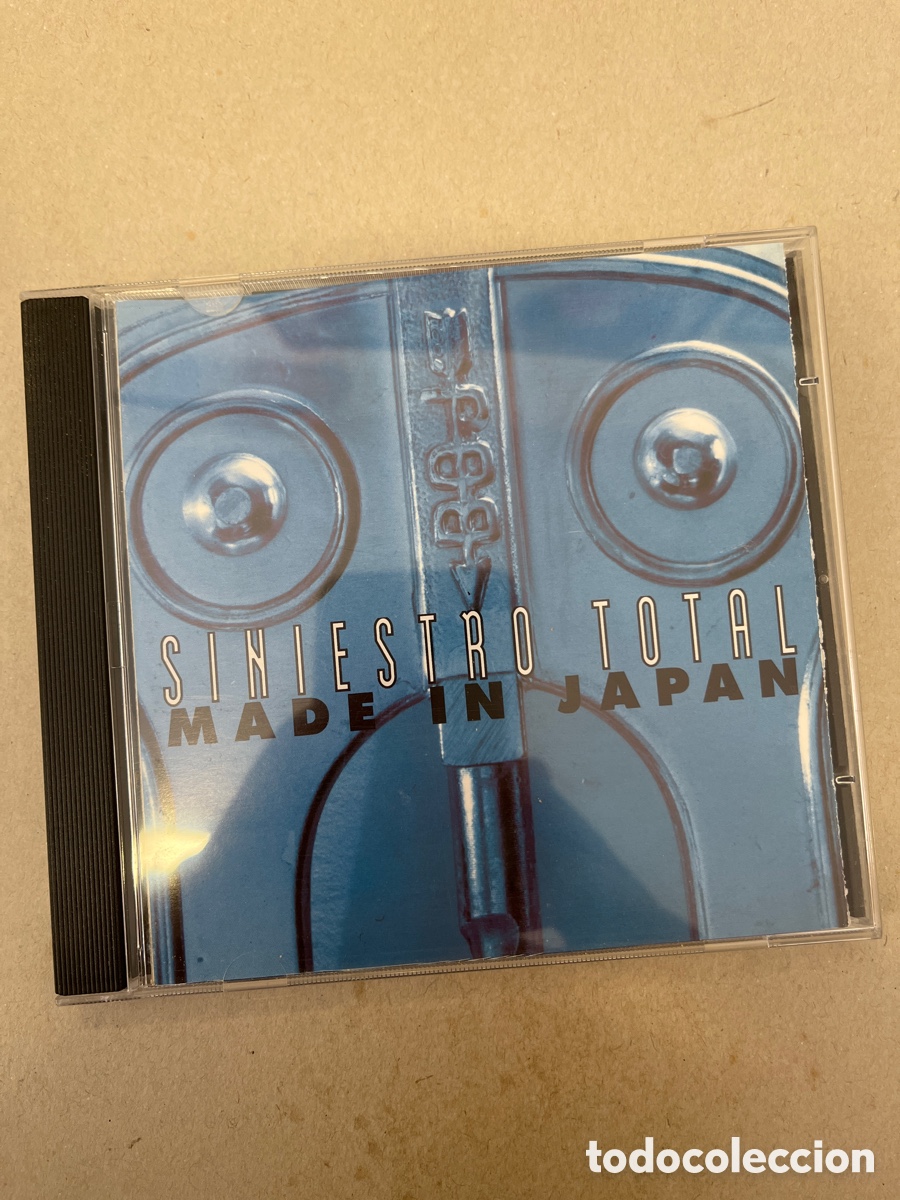 CDs de m&uacute;sica: SINIESTRO TOTAL - MADE IN JAPAN - CD 1993 - Foto 1