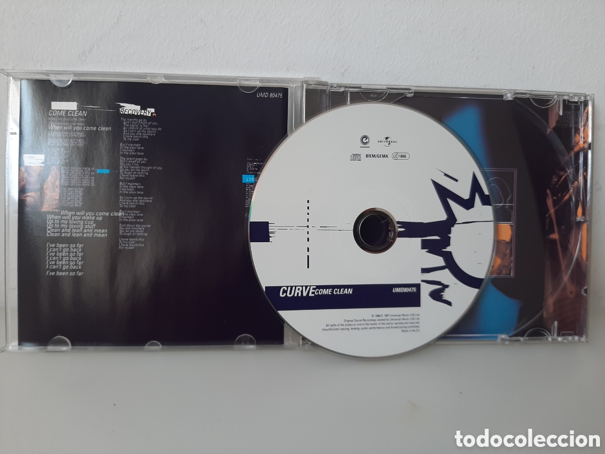 CDs de m&uacute;sica: CD CURVE Come Clean 1998 - Foto 2