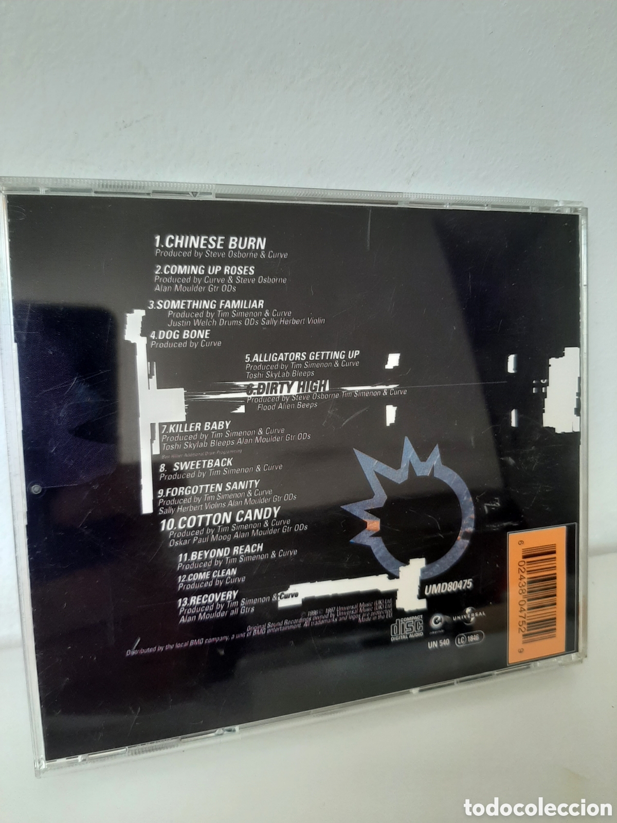 CDs de m&uacute;sica: CD CURVE Come Clean 1998 - Foto 3