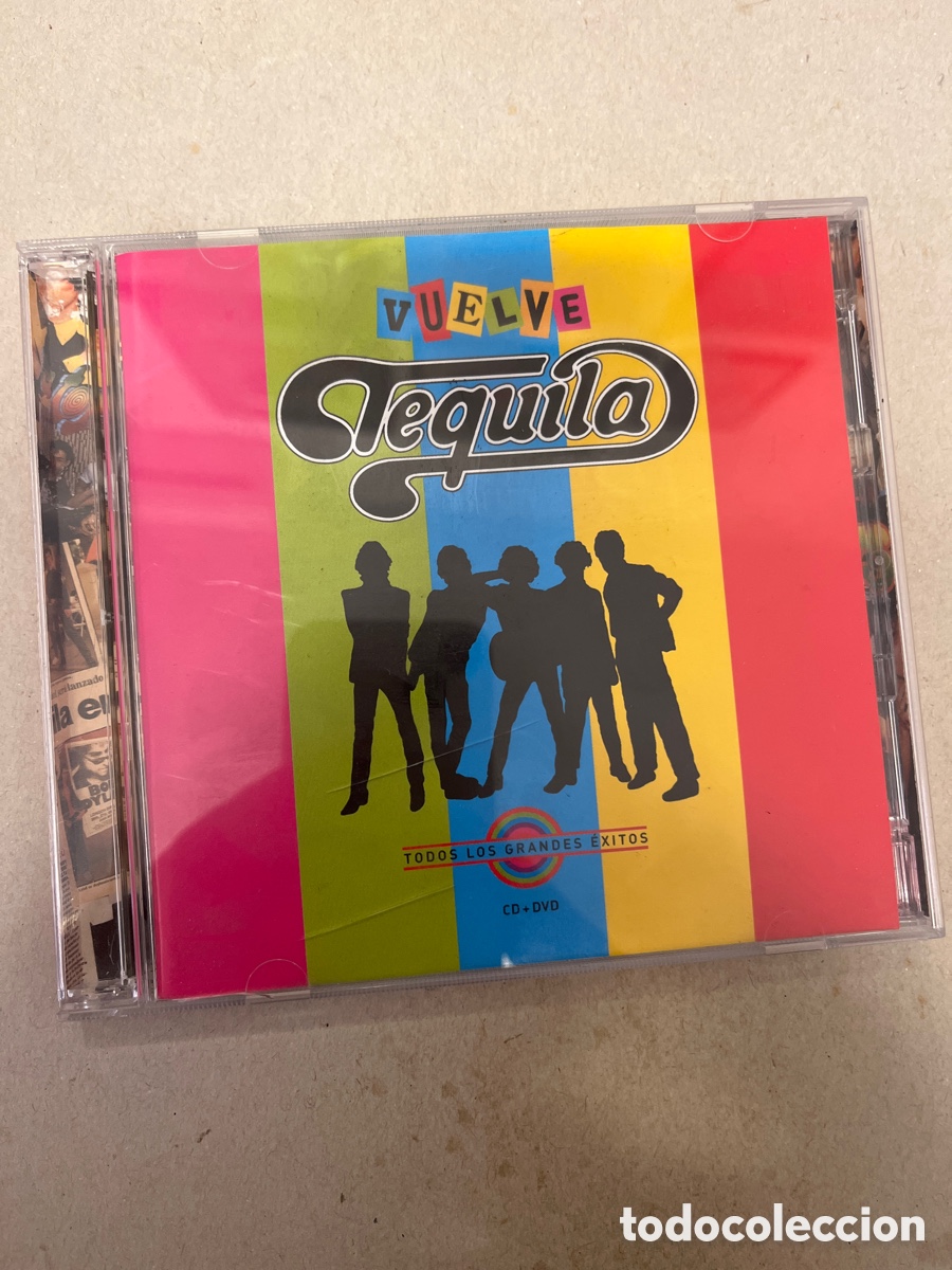 CDs de m&uacute;sica: TEQUILA. VUELVE. CD + DVD. - Foto 1