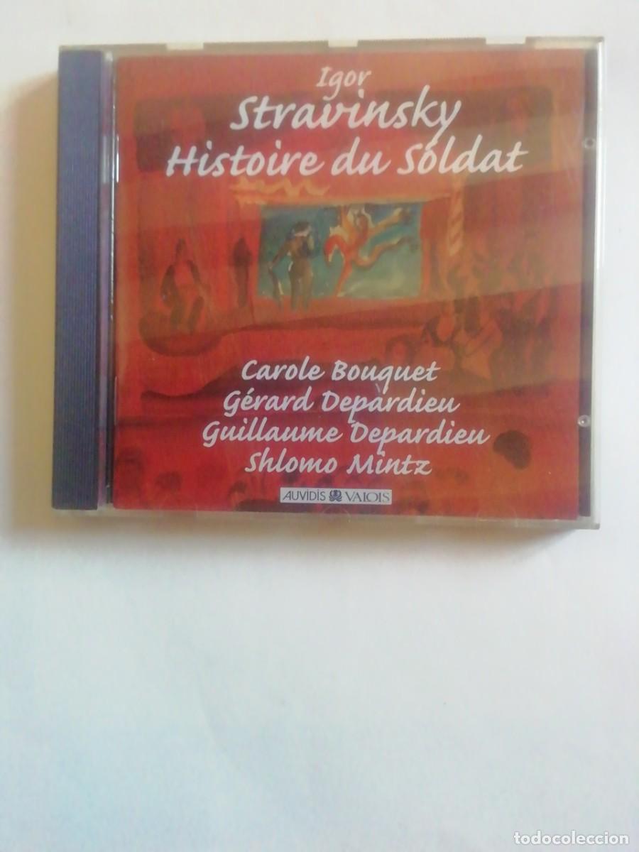 CDs de m&uacute;sica: STRAVINSKY. HISTOIRE DU SOLDAT. CD - Foto 1