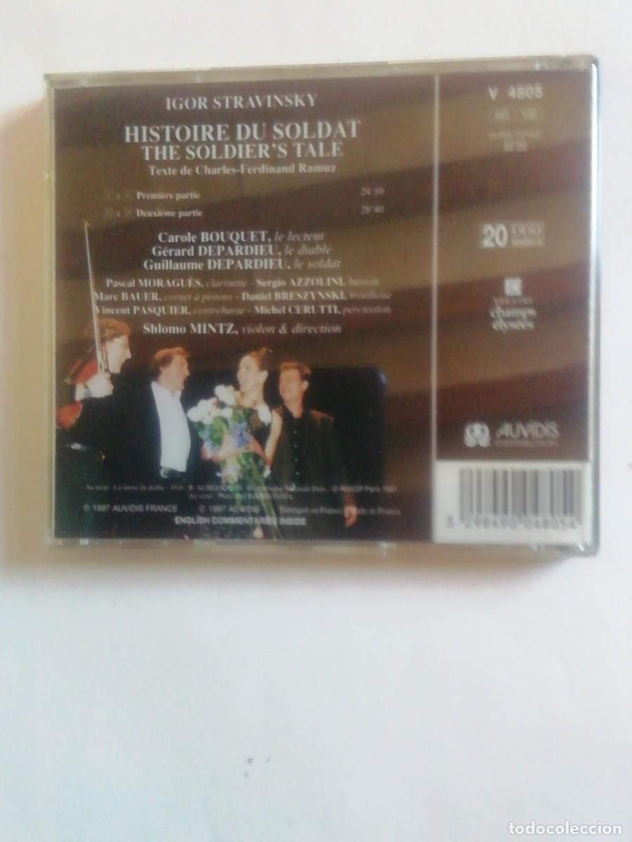 CDs de m&uacute;sica: STRAVINSKY. HISTOIRE DU SOLDAT. CD - Foto 2