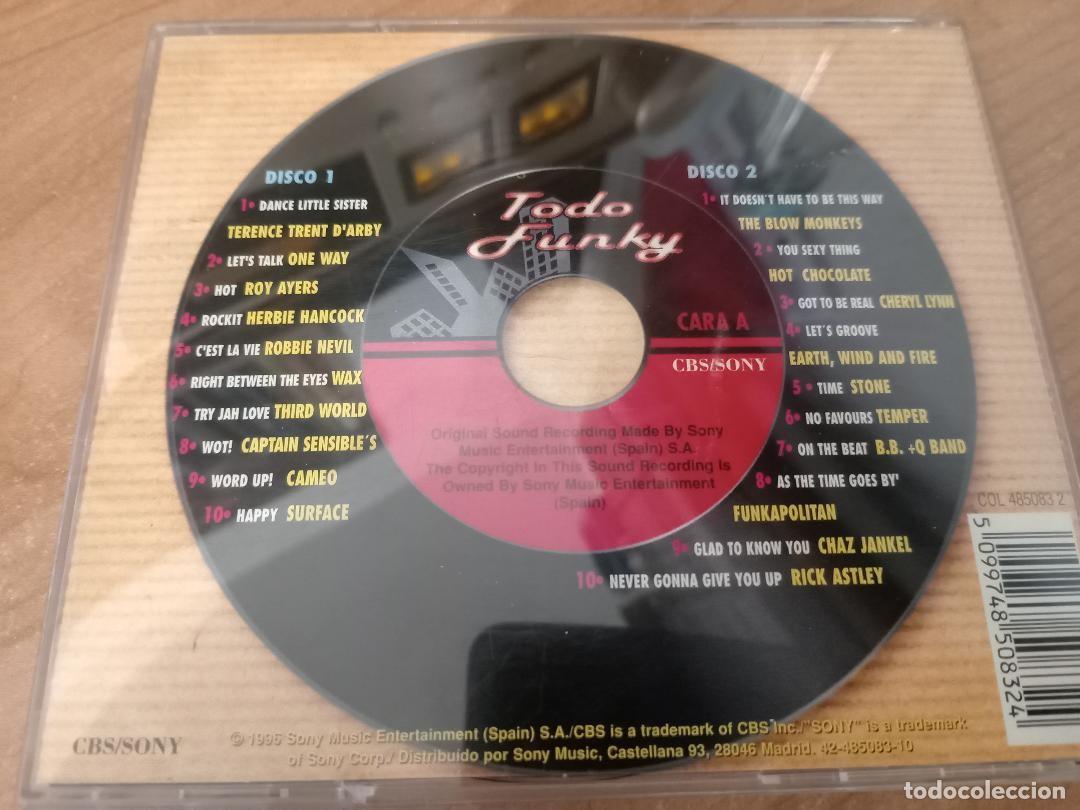 CDs de m&uacute;sica: CD: TODO FUNKY 2 CDS - Foto 3