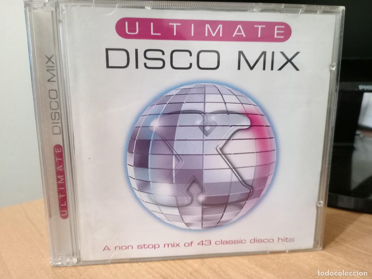 CDs de m&uacute;sica: CD: ULTIMATE DISCO MIX 2 CDS - Foto 1