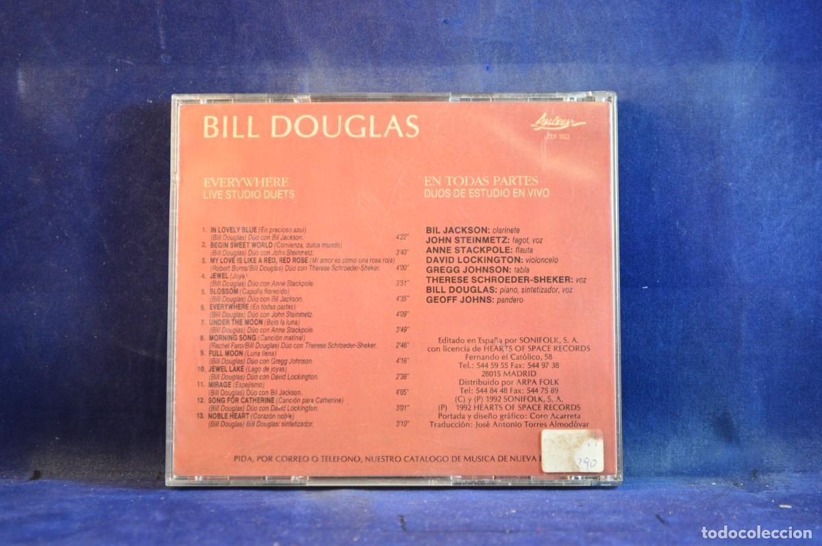 CDs de m&uacute;sica: BILL DOUGLAS &ndash; EVERYWHERE (LIVE STUDIO DUETS) - CD - Foto 2