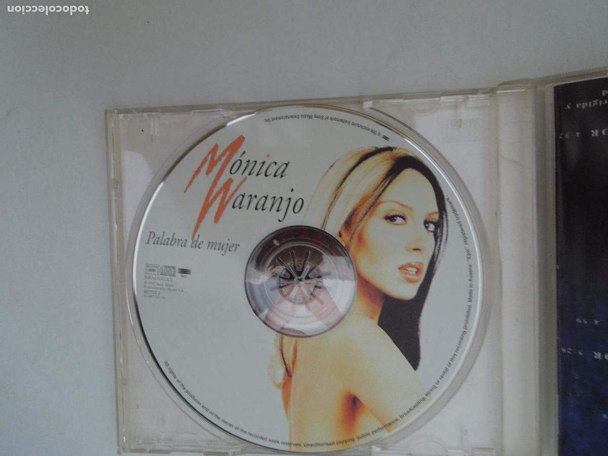CDs de m&uacute;sica: MONICA NARANJO - PALABRA DE MUJER - CD - - Foto 2