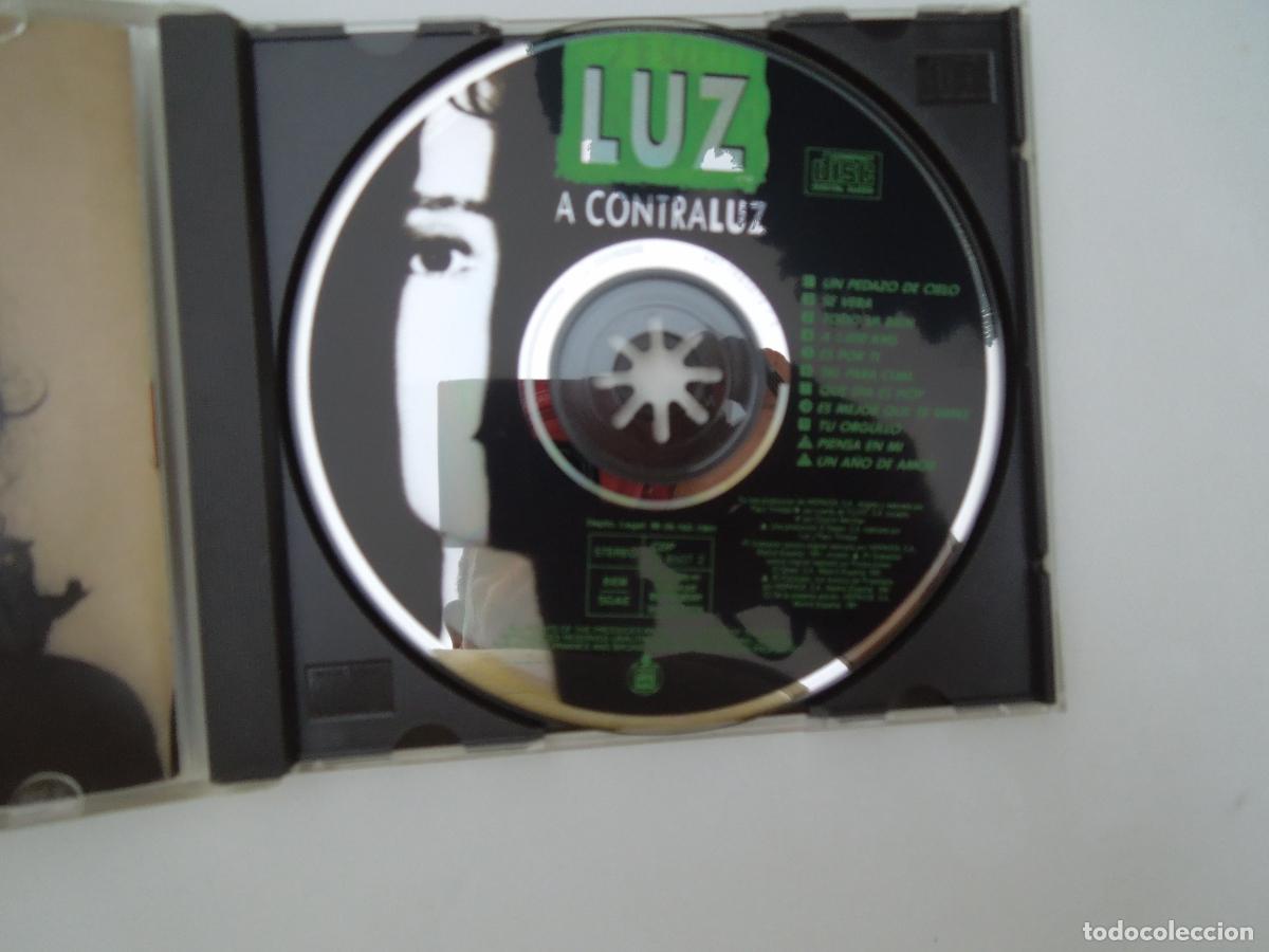 CDs de m&uacute;sica: LUZ - A CONTRALUZ - CD -HISPAVOX 1991 - Foto 2