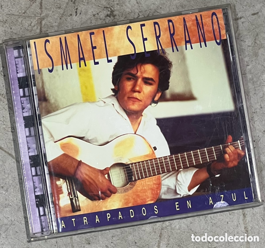 CDs de m&uacute;sica: CD. Ismael Serrano. &ldquo;Atrapados en azul. 1997. - Foto 1