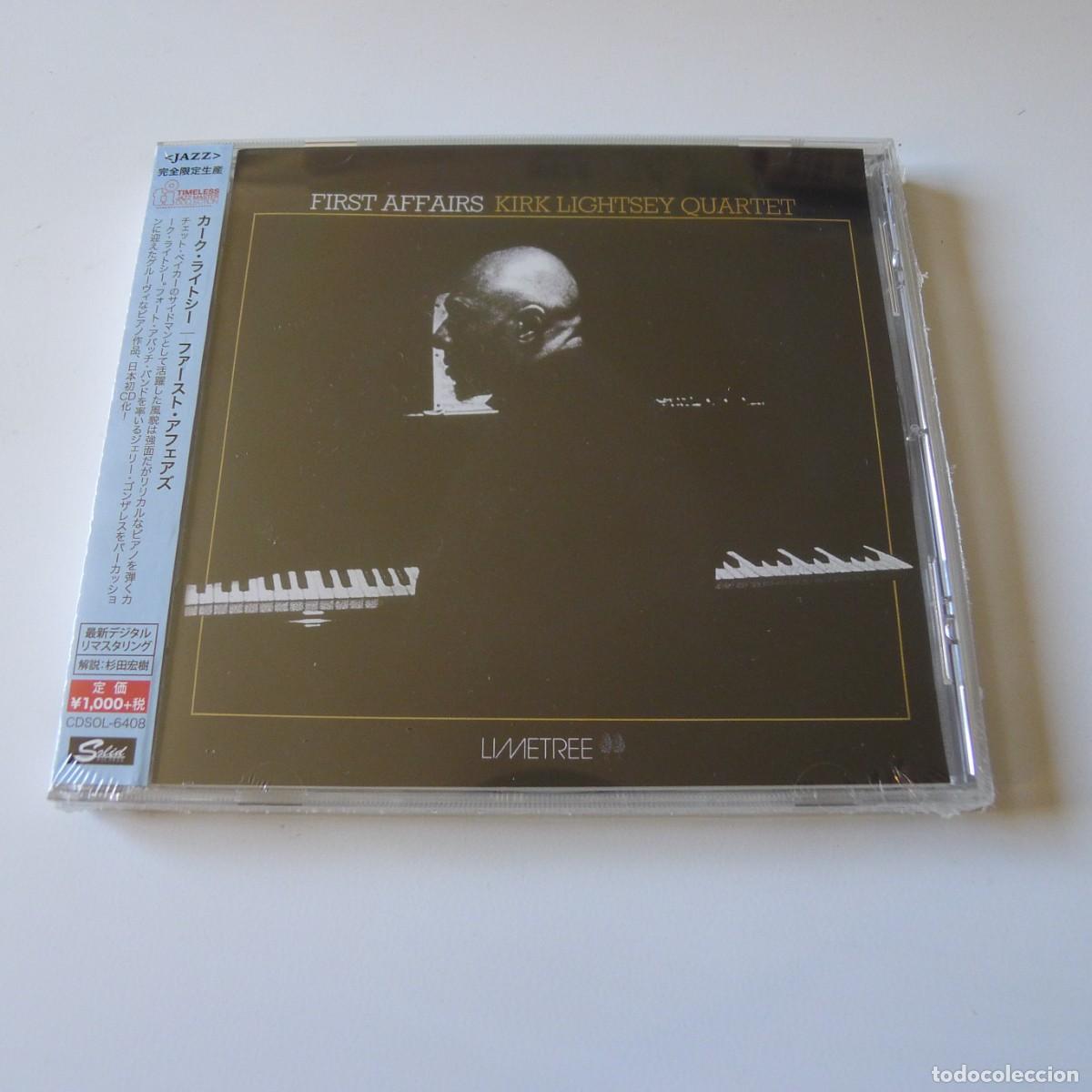 CD di Musica: Kirk Lightsey Quartet &ndash; First Affairs CD japan con OBI nuevo