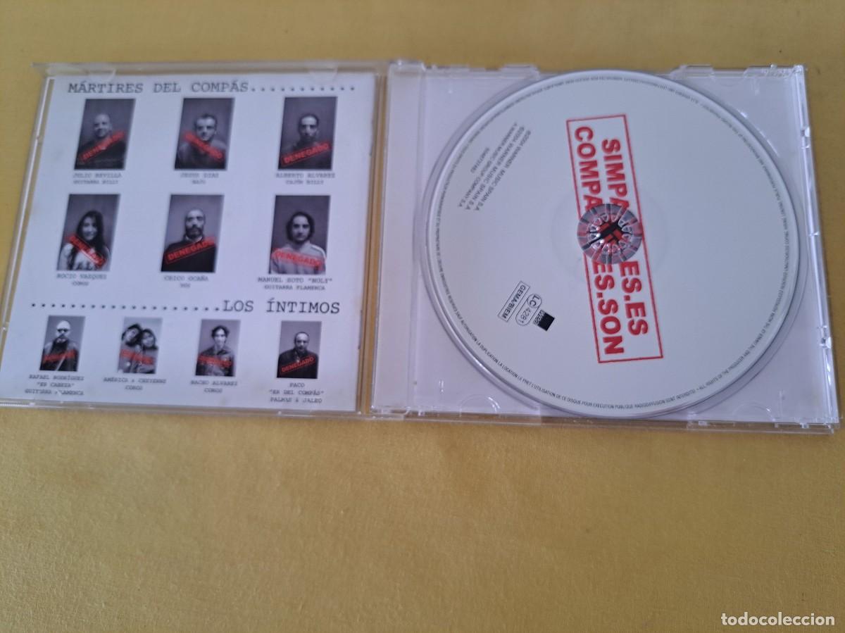 CDs de m&uacute;sica: MARTIRES DEL COMPAS - SIMPAPELES.ES COMPAPELES.SON - WARNER 2004 - CD - Foto 2