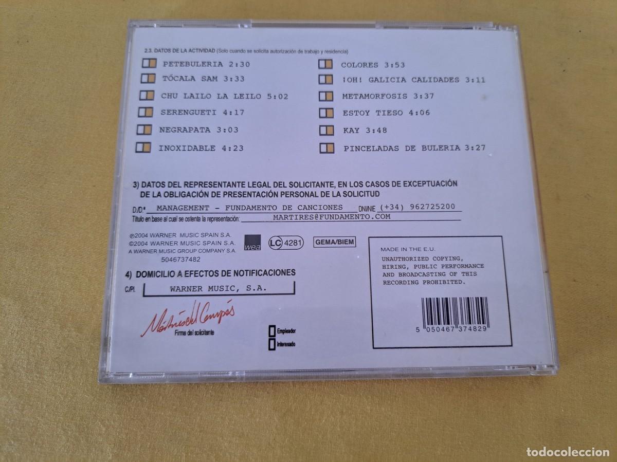 CDs de m&uacute;sica: MARTIRES DEL COMPAS - SIMPAPELES.ES COMPAPELES.SON - WARNER 2004 - CD - Foto 3