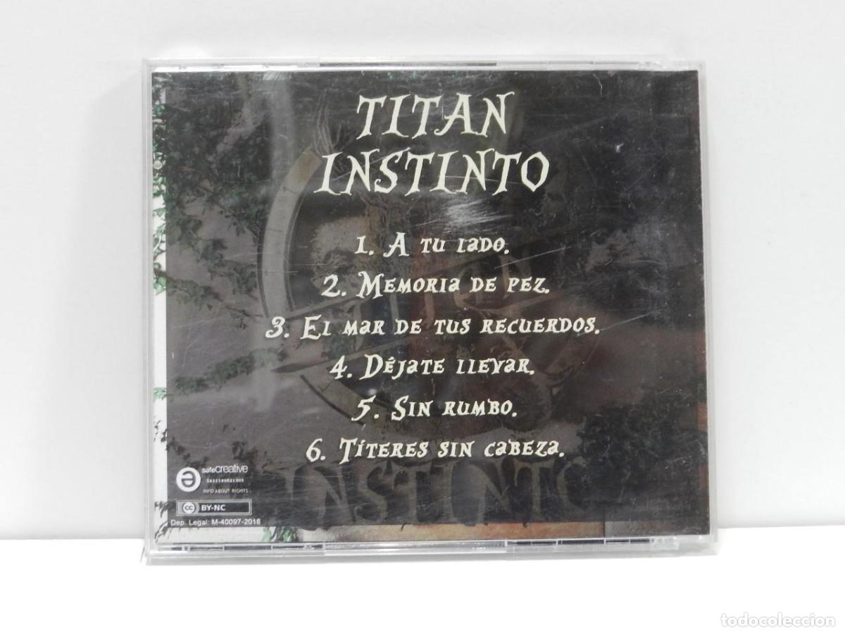 CDs de m&uacute;sica: DISCO CD. Tit&aacute;n &ndash; Instinto. COMPACT DISC. - Foto 2
