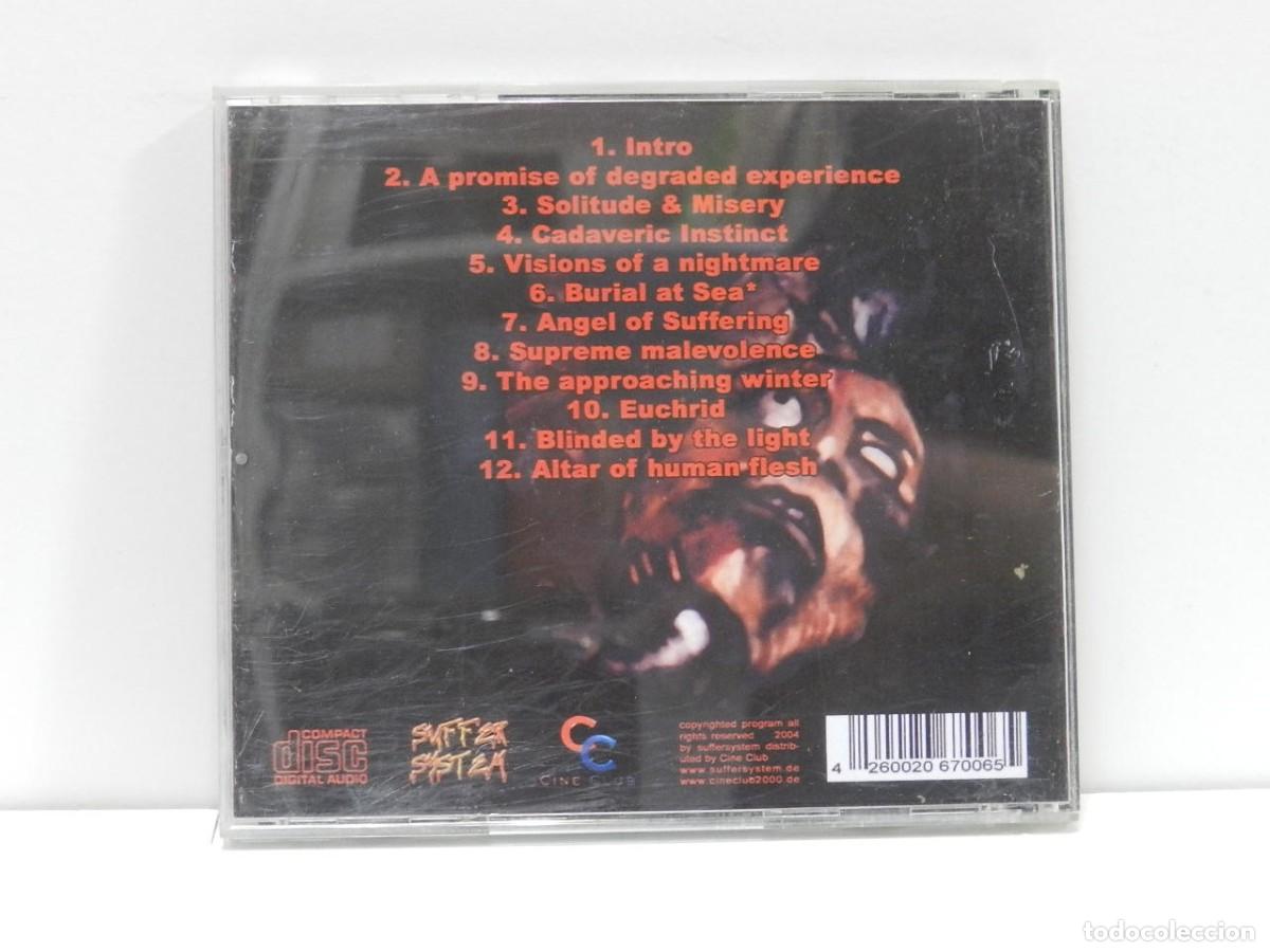 CDs de m&uacute;sica: DISCO CD. Suffersystem &ndash; Mentally Deranged. COMPACT DISC. - Foto 2