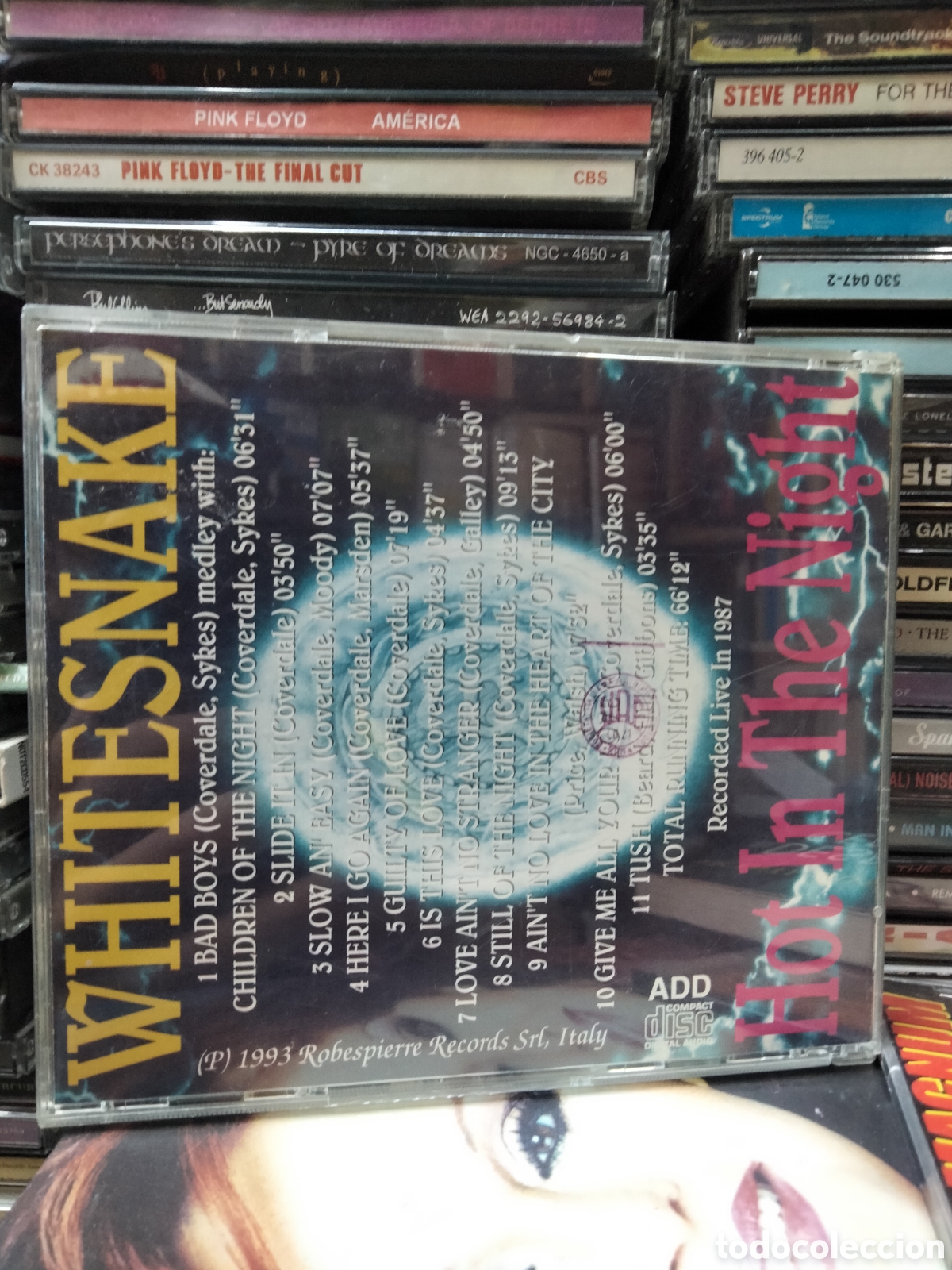 CDs de m&uacute;sica: Whitesnake Hot in the night - Foto 2