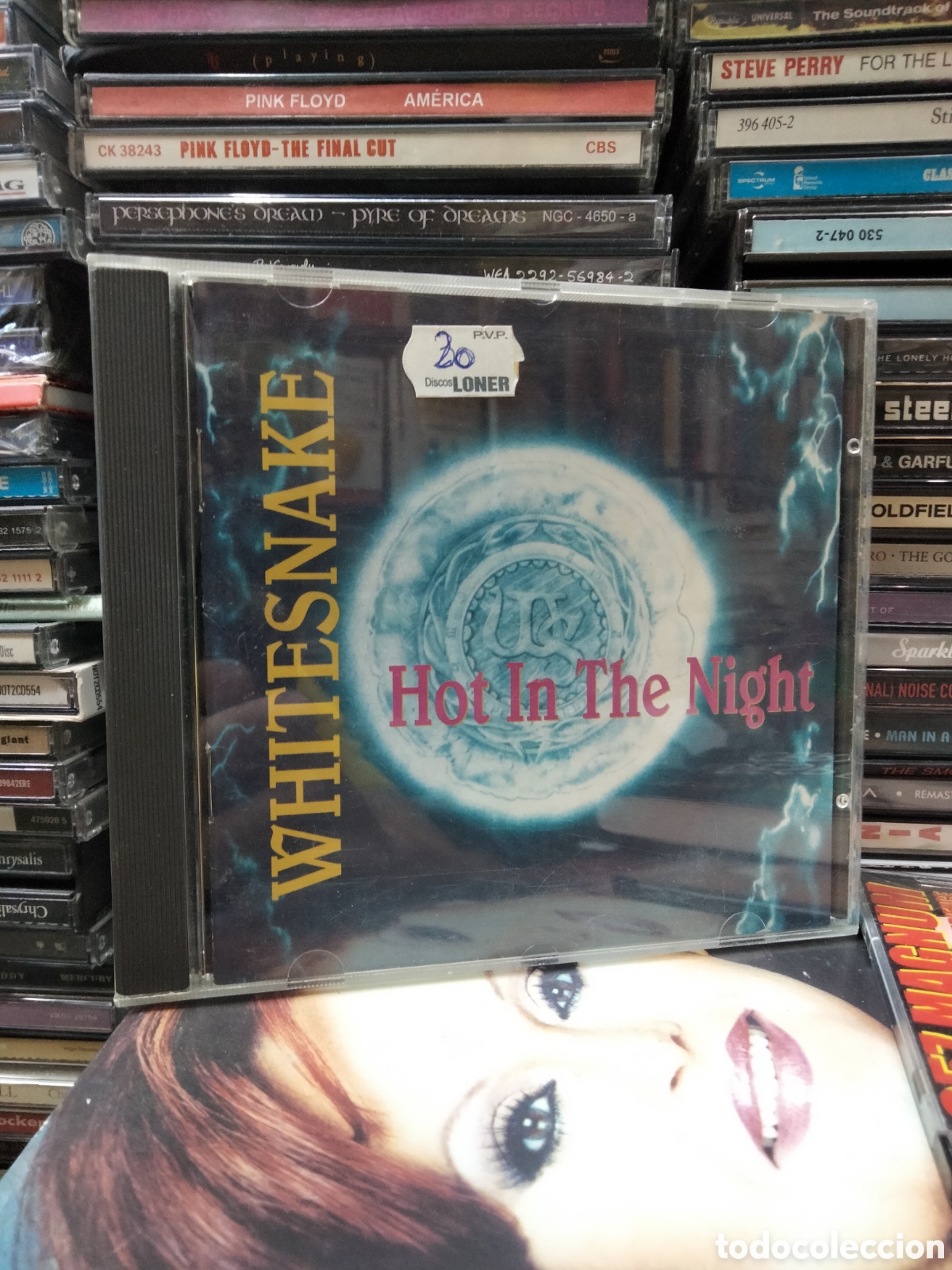 CDs de m&uacute;sica: Whitesnake Hot in the night - Foto 1