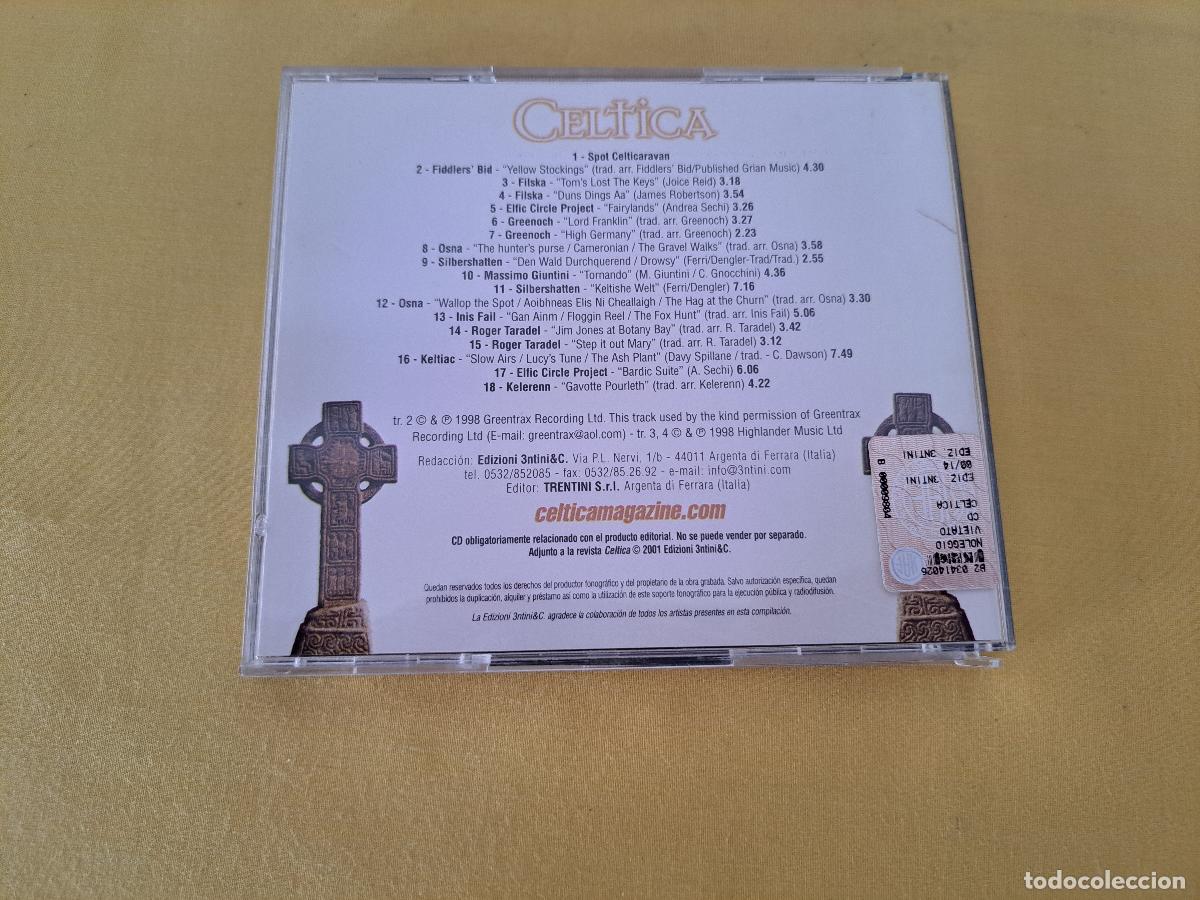 CDs de m&uacute;sica: CELTICA - EDIZIONI 3NTINI & C. 2001 - CD - Foto 3