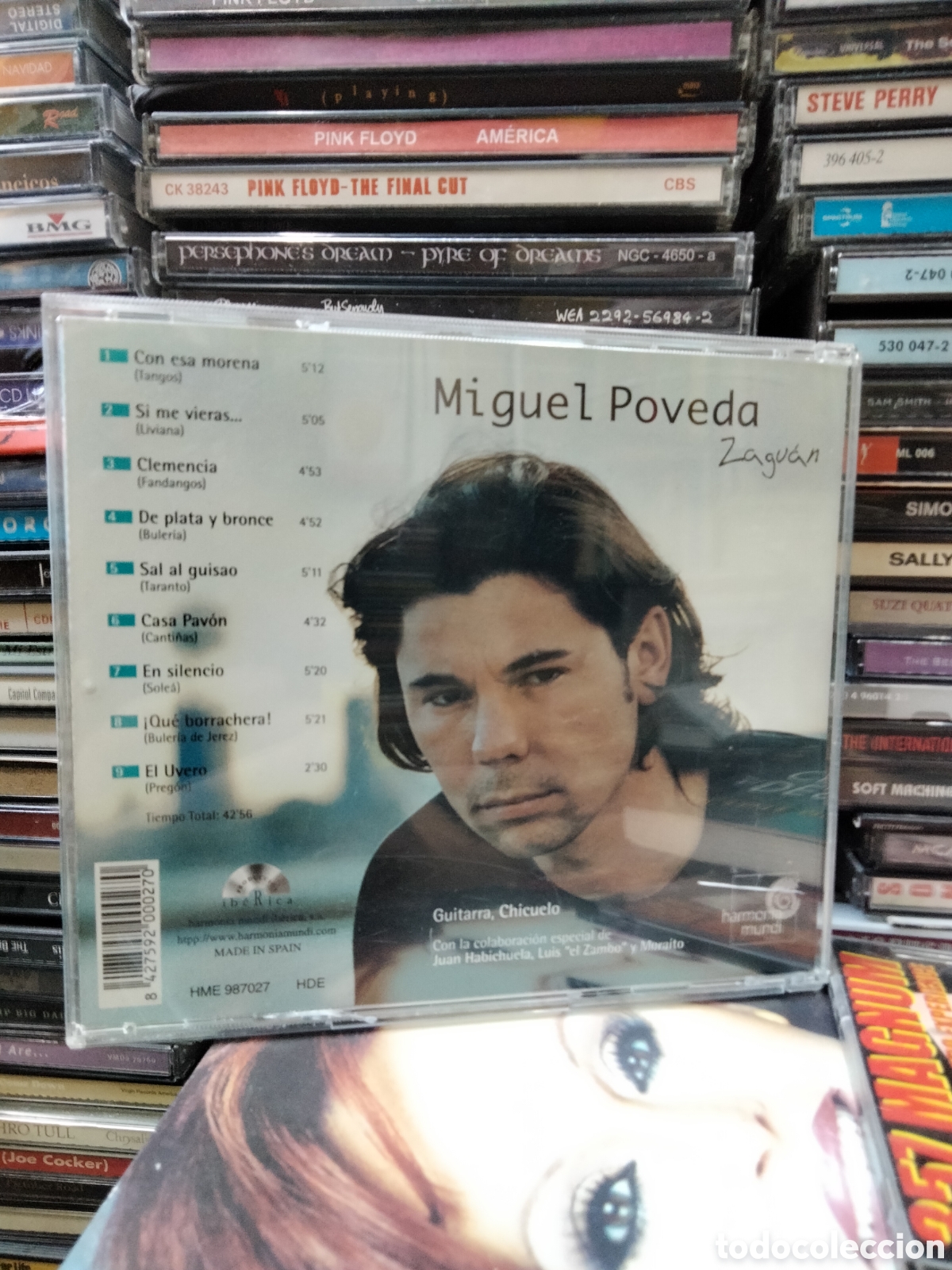 CDs de m&uacute;sica: Miguel Poveda zagu&aacute;n - Foto 2