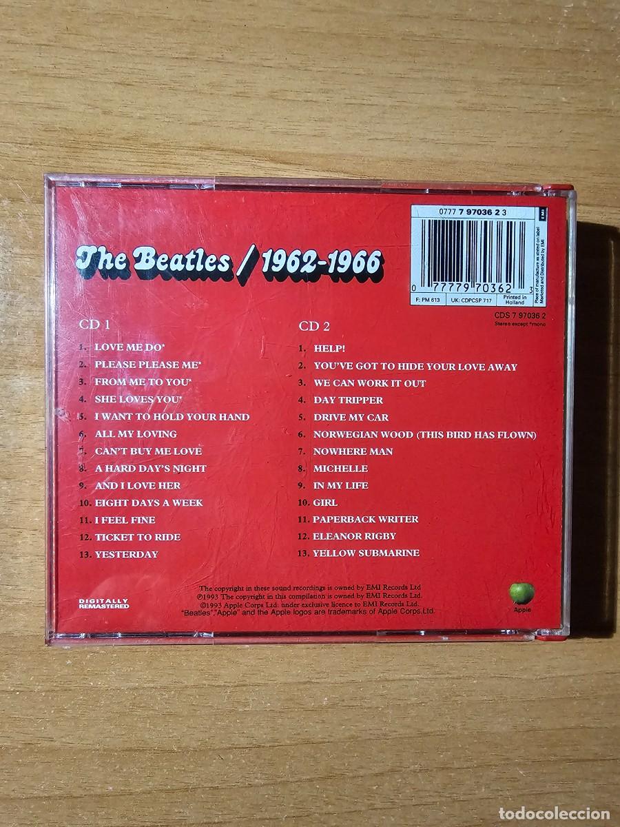 CDs de m&uacute;sica: THE BEATLES 1962-1966 2 cds - Foto 2