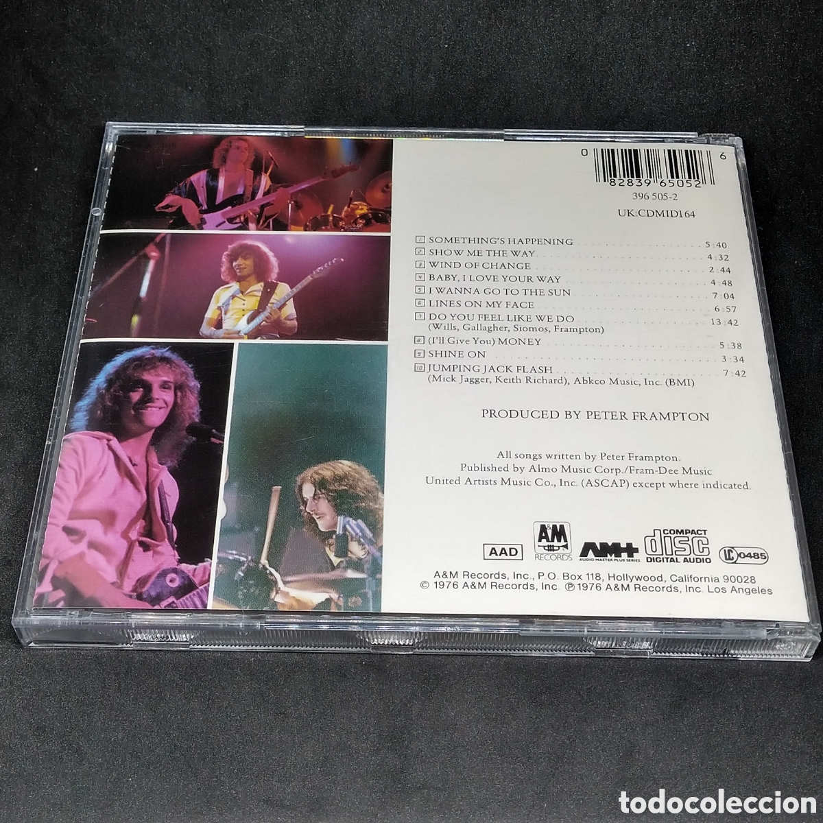CDs de m&uacute;sica: PETER FRAMPTON COMES ALIVE ! - 1976 - CD - DISCO VERIFICADO - Foto 2