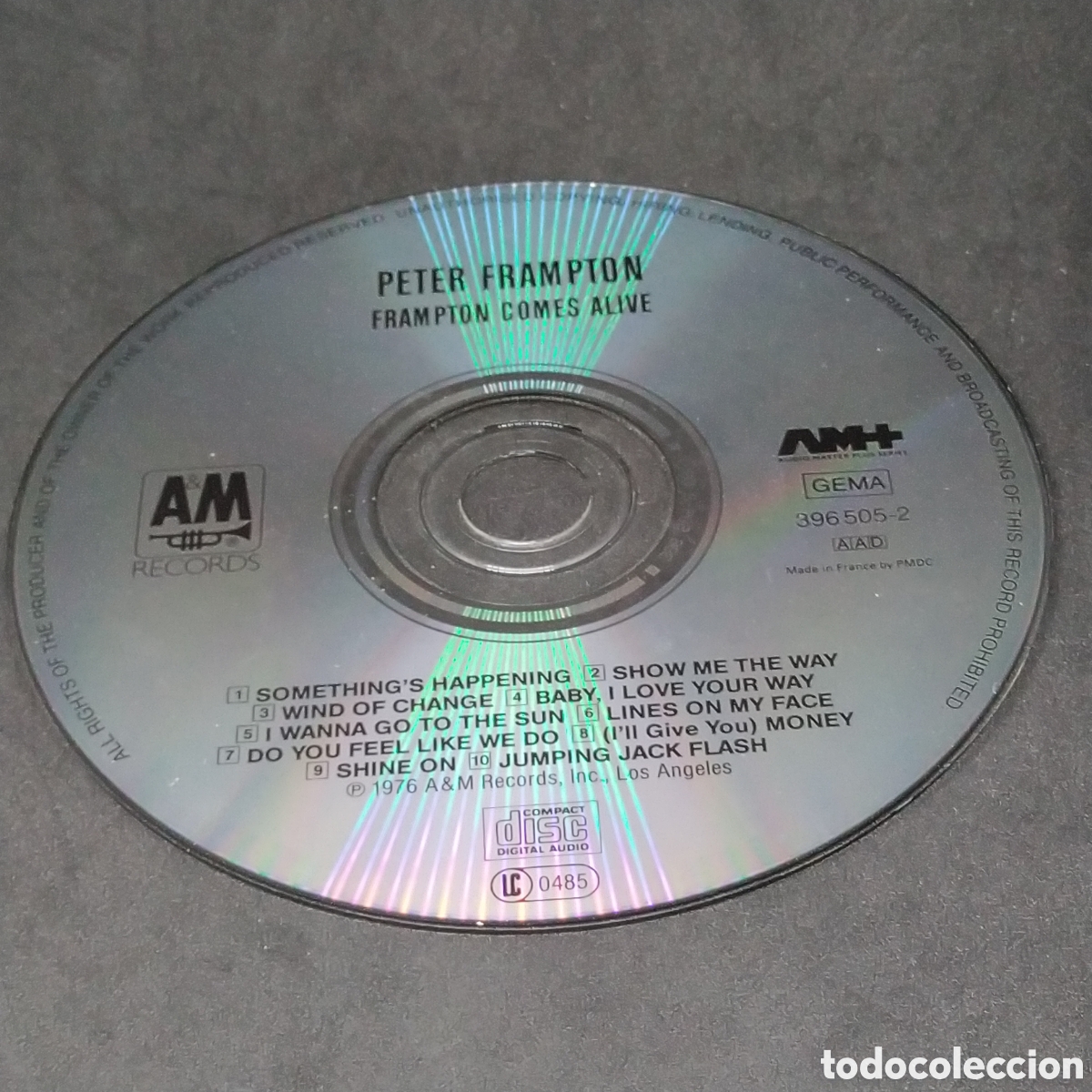 CDs de m&uacute;sica: PETER FRAMPTON COMES ALIVE ! - 1976 - CD - DISCO VERIFICADO - Foto 6