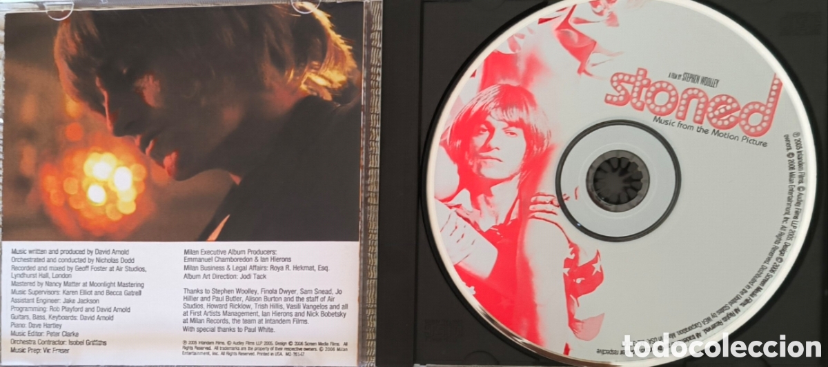 CDs de m&uacute;sica: CD STONED. DAVID ARNOLD - Foto 3