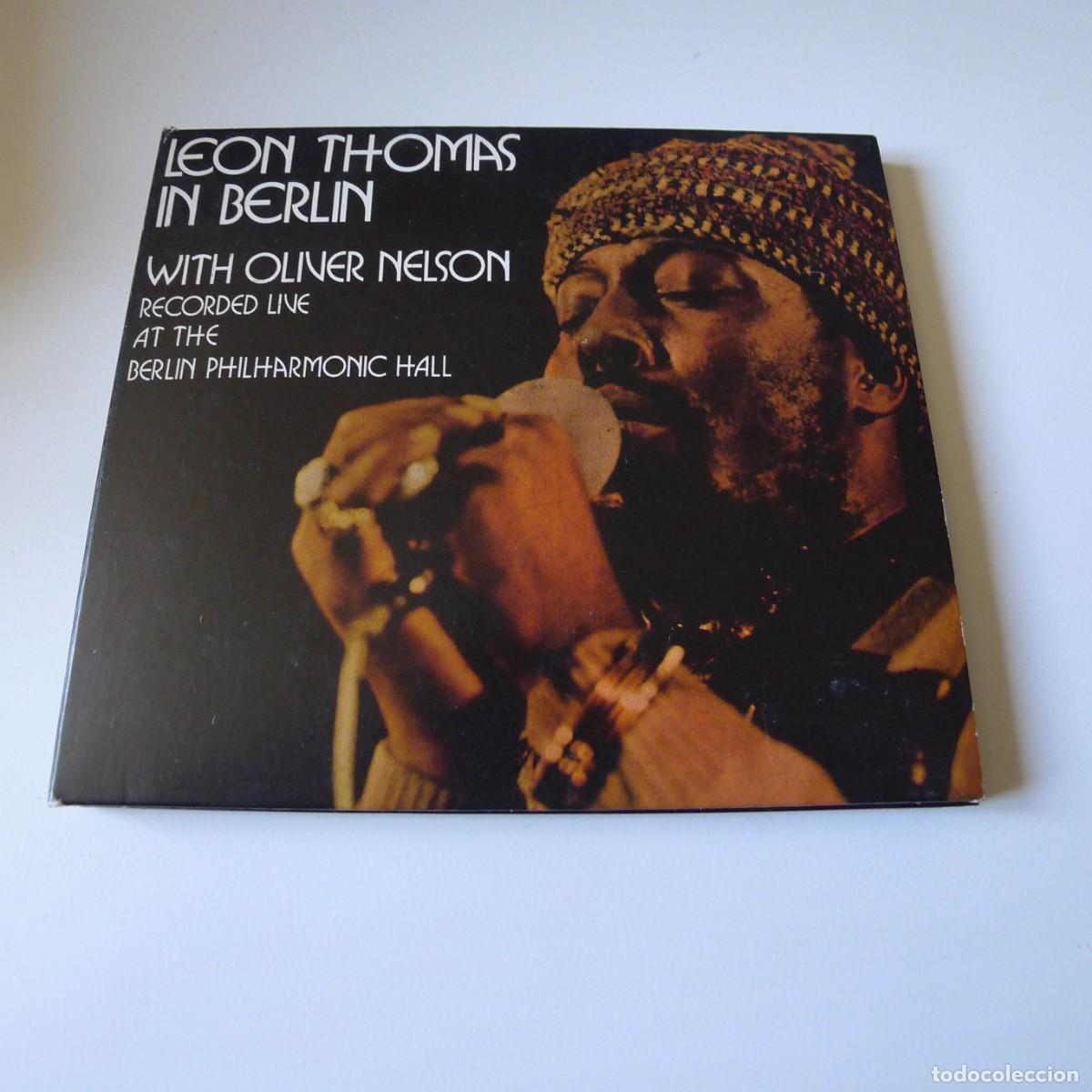 CDs de m&uacute;sica: Leon Thomas With Oliver Nelson &ndash; In Berlin CD digipack - Foto 1
