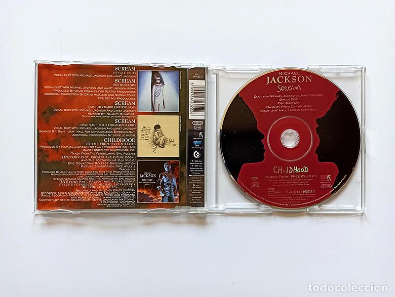 CDs de m&uacute;sica: MICHAEL JACKSON - SCREAM ( MAXI CD ) - 1995 - Foto 2