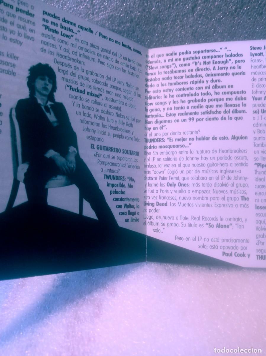 CDs de m&uacute;sica: JOHNNY THUNDERS & THE HEARTBREAKERS - Vive La Revolution! - Foto 2