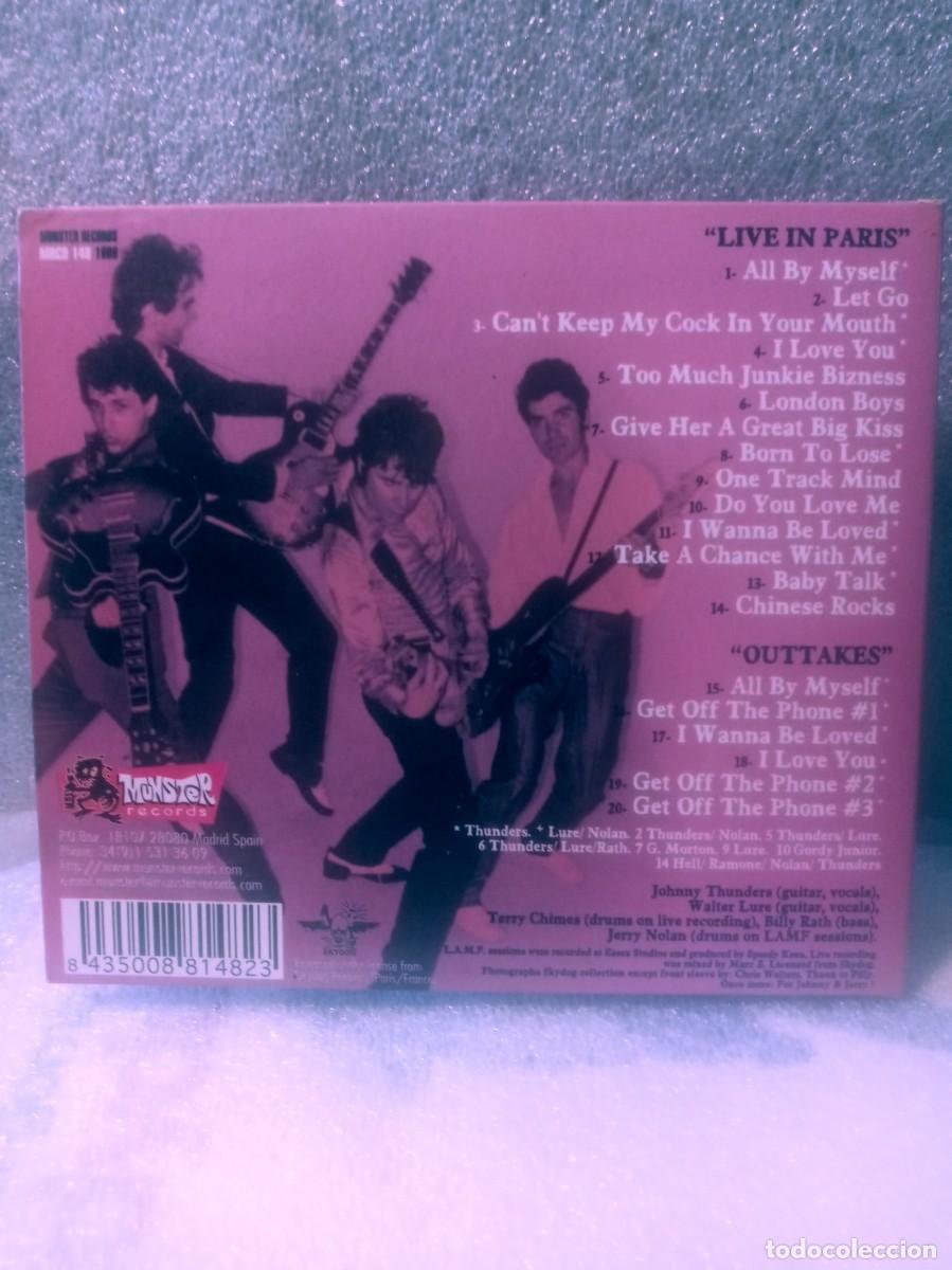 CDs de m&uacute;sica: JOHNNY THUNDERS & THE HEARTBREAKERS - Vive La Revolution! - Foto 5