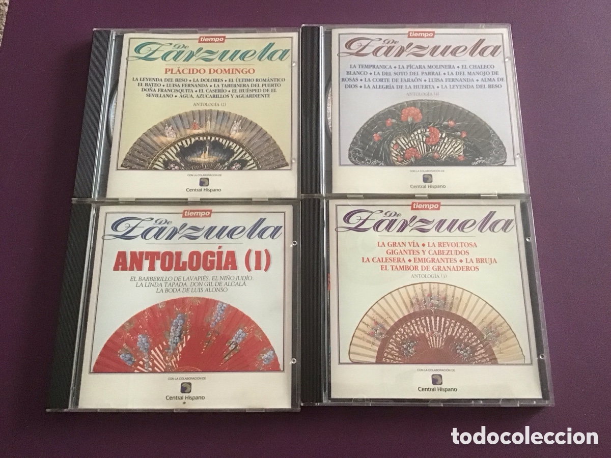 CDs de m&uacute;sica: DE ZARZUELA Antologia - Foto 1