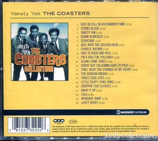 CDs de m&uacute;sica: COASTERS / YAKETY YAK (CD WARNER 2005) - Foto 2