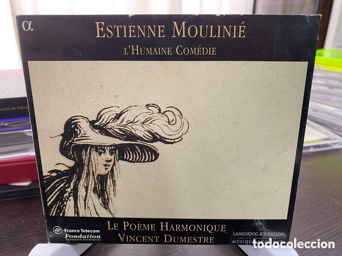 CDs de m&uacute;sica: &Eacute;tienne Moulini&eacute; - Le Po&egrave;me Harmonique, Vincent Dumestre - L'Humaine Com&eacute;die (CD)