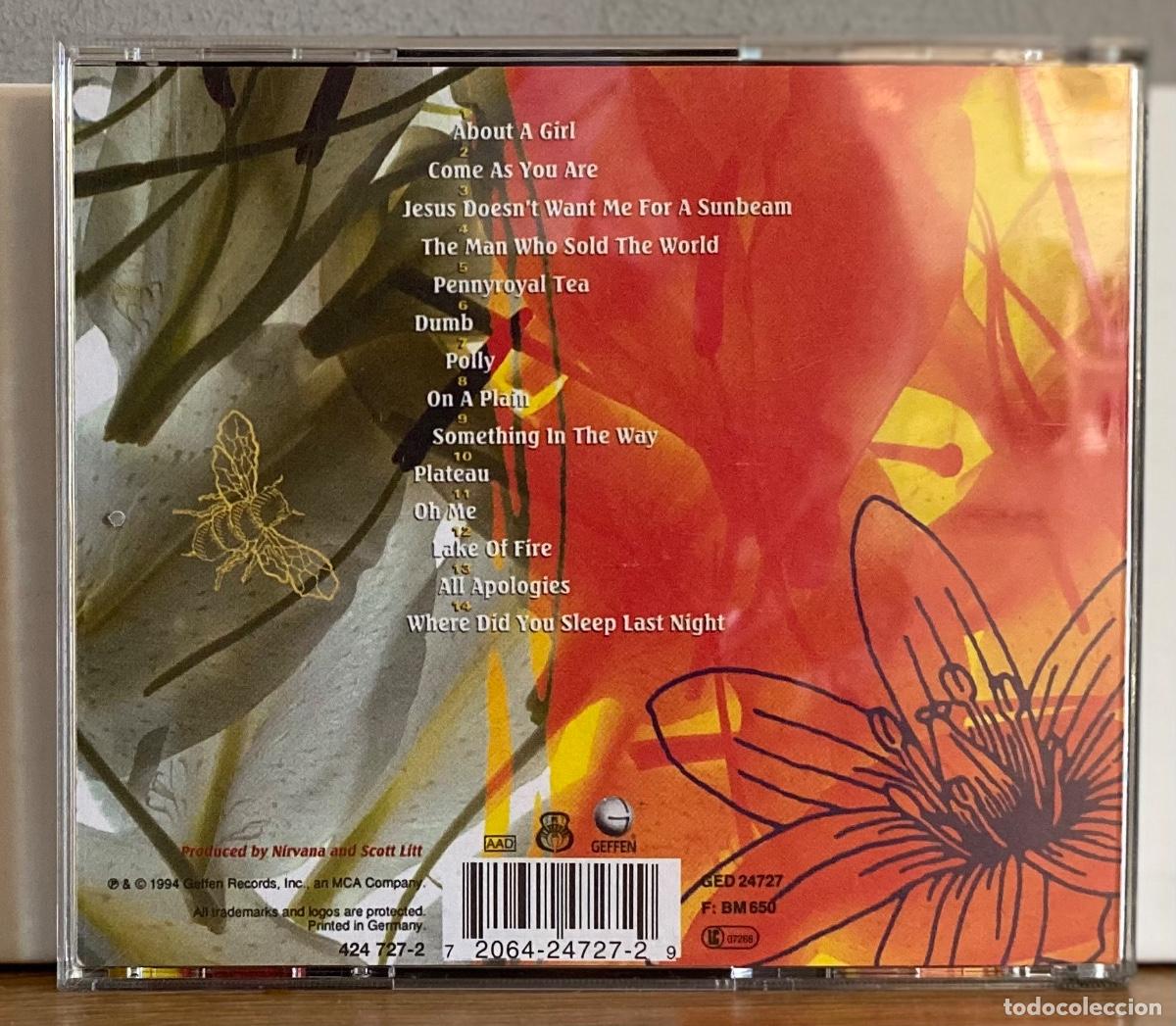 CDs de m&uacute;sica: Nirvana. Unplugged in New York - Foto 2