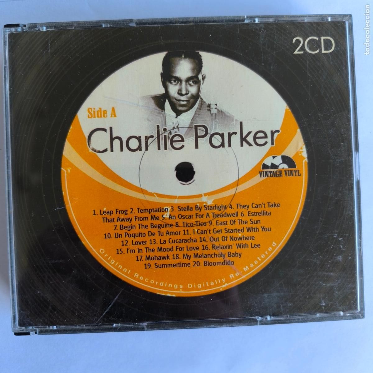 CDs de m&uacute;sica: Charlie Parker doble CD 2 cd - Foto 1