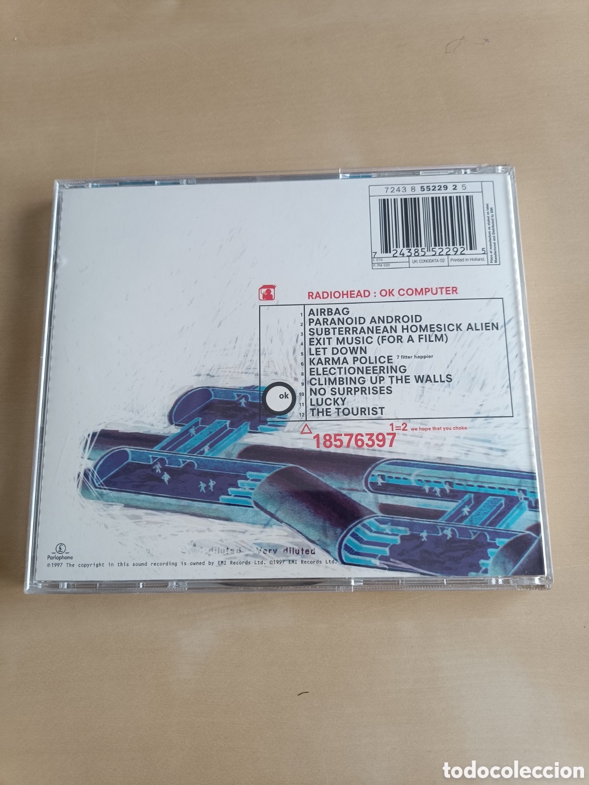 CDs de m&uacute;sica: CD RADIOHEAD - OK COMPUTER - Foto 2