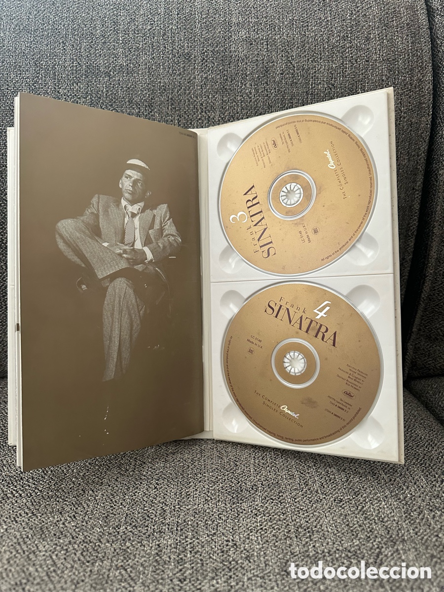 CDs de m&uacute;sica: Sinatra &ldquo;Complete Capitol Years singles&rdquo; BoxSetx4CD - Foto 2