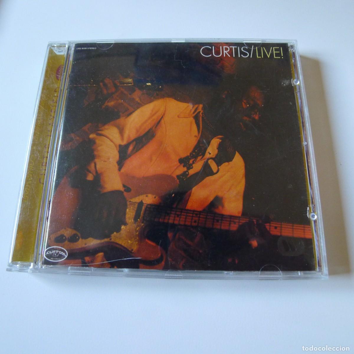 CDs de m&uacute;sica: Curtis Mayfield &ndash; Curtis / Live! CD - Foto 1