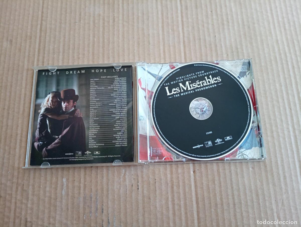 CDs de m&uacute;sica: BANDA SONORA - LES MISERABLES CD 2012 - Foto 2