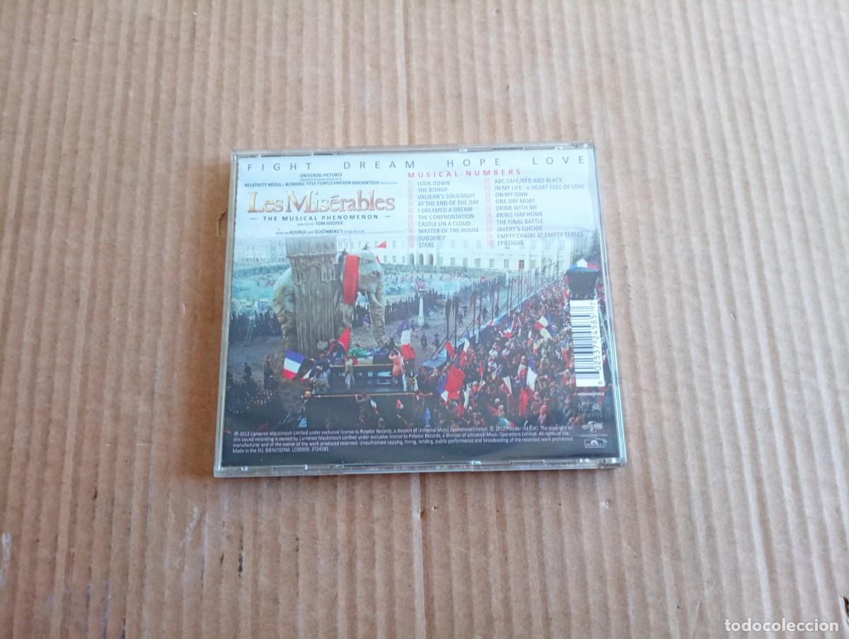 CDs de m&uacute;sica: BANDA SONORA - LES MISERABLES CD 2012 - Foto 3
